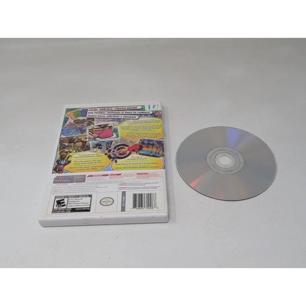101-in-1 Party Megamix Nintendo‎ Wii DISC & Case Tested and Working